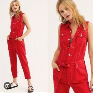 Levi’s Red Jean Jumper